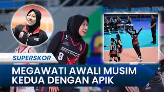 MEGAWATI MEMULAI MUSIM KEDUA DENGAN APIK, Tingkat Keberhasilan Serangan Mendekati Sempurna