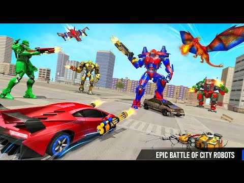 air jet robot dragon robot-robot transform game jet robot🔥