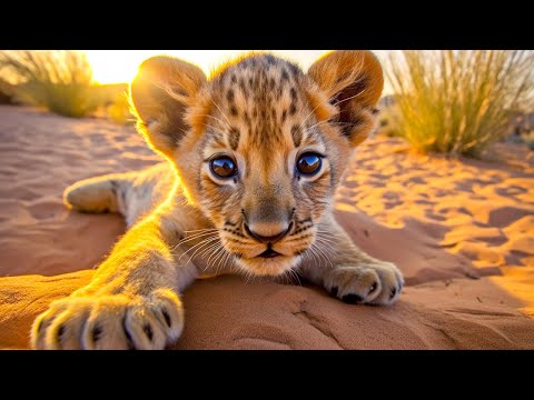 Baby Animals 4K - Relaxing Music That Heals Stress, Anxiety, Depressive Conditions, Gentle Music