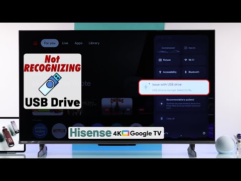 Hisense Google TV: Not Detecting USB Drive? - How to Fix!