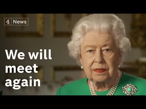 女王罕見地向全國發表講話，告訴英國 "我們會成功 "對抗冠狀病毒。 (Queen tells UK "we will succeed" against Coronavirus in rare address to the nation)