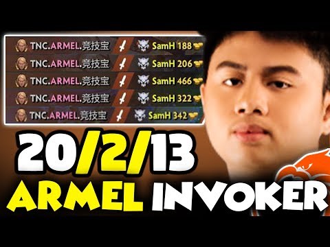 TNC Predator CIVIL WAR!!! ARMEL Invoker vs SamH Mirana + Gabbi Drow | EPIC GAME - Dota 2 Invoker