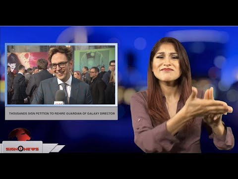 Thousands sign petition to rehire Guardian of Galaxy director (ASL - 7.23.18)