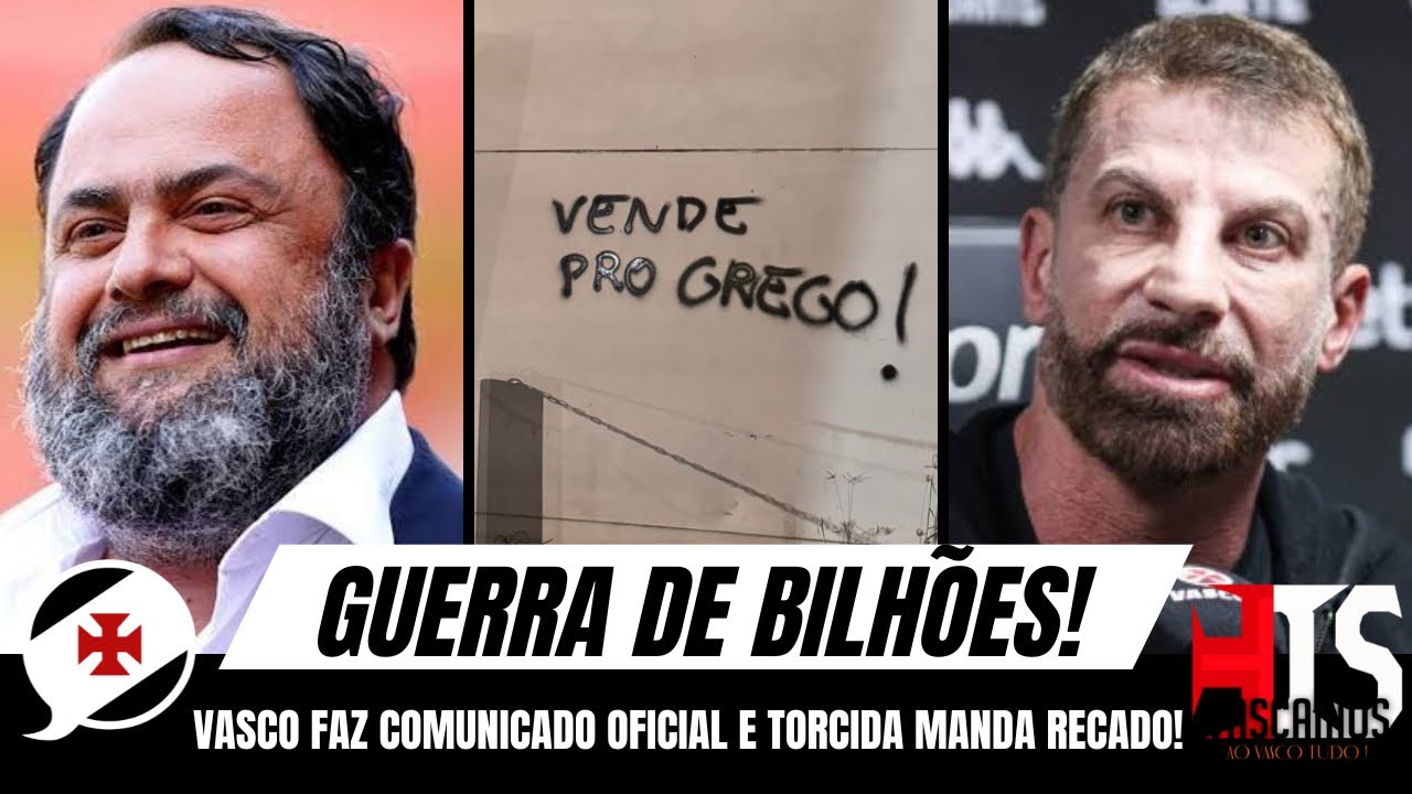 “GUERRA DE BILHÕES”!! VASCO COMUNICA!!
