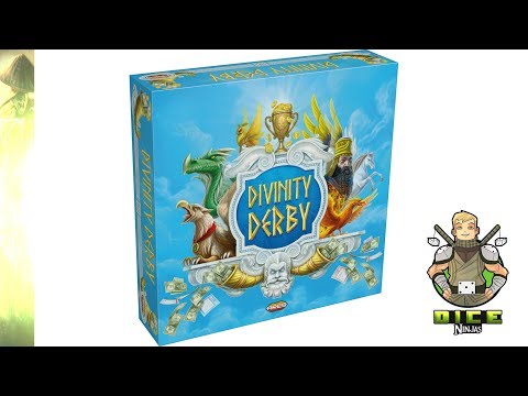 Kickstarter Unboxing - Divinity Derby - Olympian Pledge - Deluxe Edition
