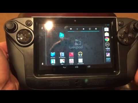 Обзор распаковки портативной игровой консоли Wikipad 7 для Android