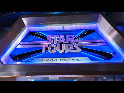 Star Tours: The Adventures Continue 2024 - Disneyland Full Ride [4K60 POV]