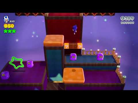 Super Mario 3D World (Switch) 11-1 Speedrun - Time: 25 (WR) (@LuigiMaster06 OBLITERATION)