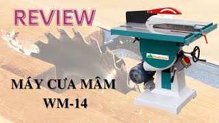 Giới thiệu máy cưa mâm WM-14 kết hợp máy đưa phôi (đầu bò) hiệu quả | Woodmaster