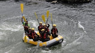 preview picture of video 'Descenso en rafting - Río Miño - CB As Neves - 1/2'