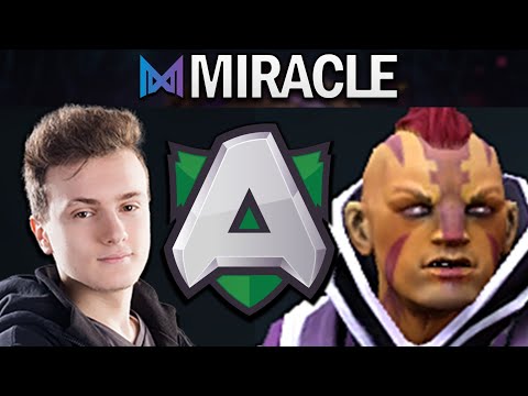 NIGMA.MIRACLE ANTI-MAGE VERSUS ALLIANCE - DOTA 2 7.27 GAMEPLAY