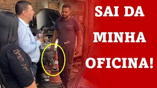 🚨 INTIMIDAÇÃO: Fomos EXPULSOS da OFICINA!