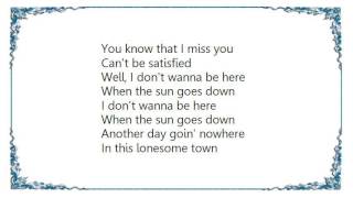 Eric Clapton - Run Back to Your Side Lyrics