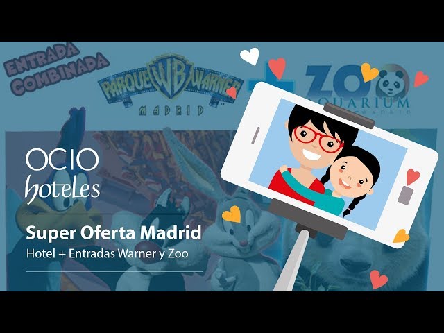 Vídeo relacionado con WONDERBOX Connect - Caja Regalo - Warner Parque Estancia - 2 entradas para 2 días - 1 Noche en un Hotel Cerca del Parque para 2 - Válido Durante 27 Meses