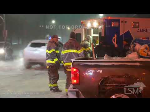 12-23-2022 Grand Rapids, MI - Blizzard-Accidents-Keeping Warm at Bus Stops-Blinding Conditions