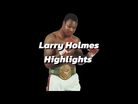 Larry Holmes Vs Tex Cobb Highlight