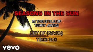Terry Jacks - Seasons In The Sun (Karaoke)