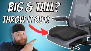 Tall and using a seat cushion Get rid of it!
