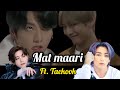 Mat maari ~ Taekook edit || Hindi Song Mix Funny FMV😂 (Top Tae)