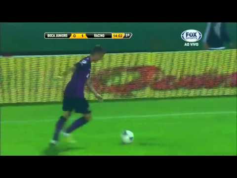 Gol de Viatri   Boca Juniors 1   2 Racing   Copa Centenario 2013