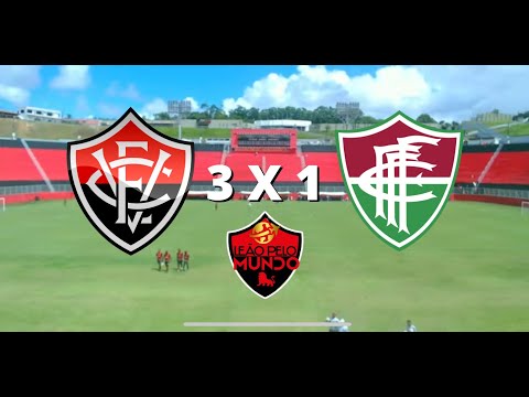 VITÓRIA 3 X 1 FLUMINENSE DE FEIRA - CAMPEONATO BAIANO SUB 20