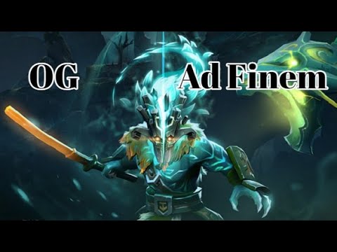 One Of The Greatest Dota 2 Match! OG vs Ad Finem Grand Final Game 3