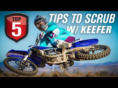 Top 5 Tips for Learning How To Scrub a Dirt Bike Jump w/ Kris Keefer