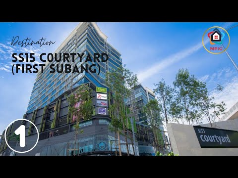 Intro on SS15 Courtyard (Also Called First Subang) Retails & Surrounding in famous SS15 Subang Jaya