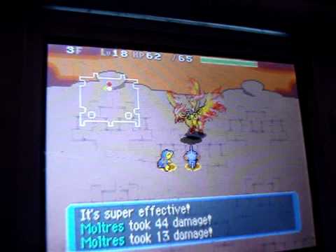 Defeating Moltres (VV version)