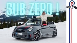 It's Never TOO COLD to have the ROOF DOWN...or is it ?! | Mini JCW Convertible
