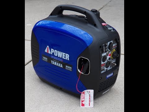 A ipower yamaha powered sc2000i 2000 watt inverter generator...