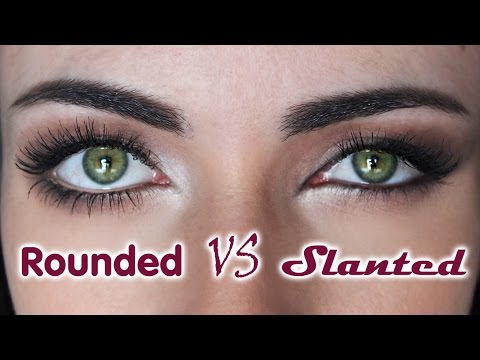 How To: Rounded Eyes VS Slanted Eyes | MakeupAndArtFreak