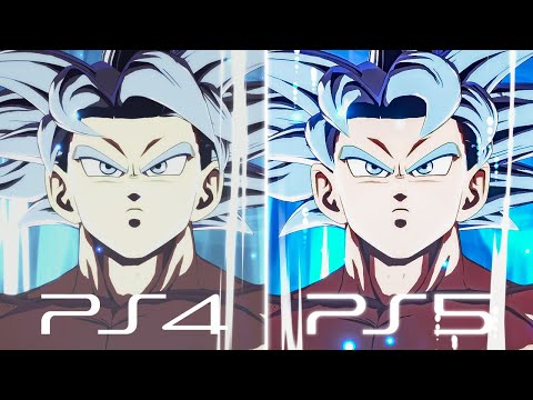 Dragon Ball FighterZ - PS4 vs PS5 Graphics Comparison (4K 60FPS)