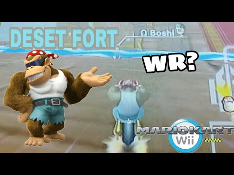 Mario Kart Wii Custom Track: Lazer vs Desert Fort 200cc WR Part 1