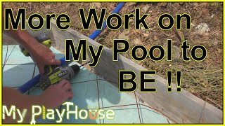 Working more on My PlayHouse Portuguese Pool - 1503