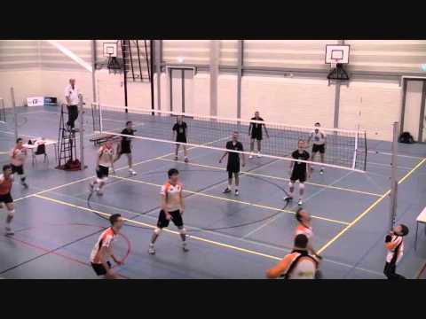 Volley2B Heren 1 - Fusion Heren 2 (3de - 4de set op 15-01-2011)