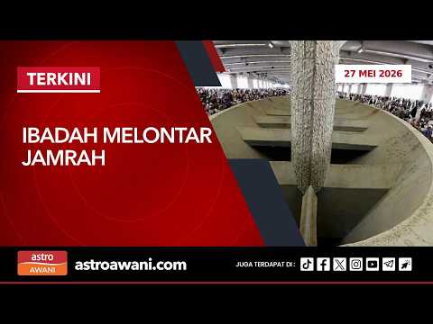 🔴[LANGSUNG] Ibadah melontar jamrah | 27 Mei 2026