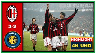 Download lagu AC Milan v Inter Milan: 3-2 Série A 2003-04 - NTV    4K UHD mp3