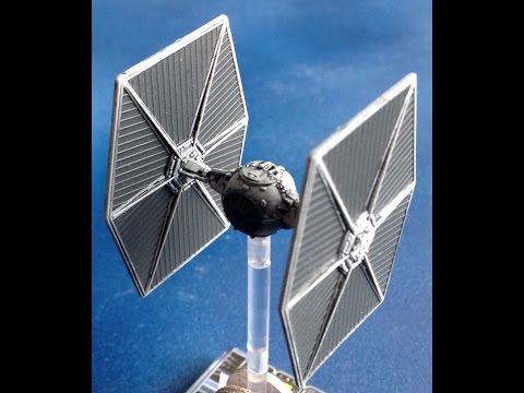 The Cardboard Dungeon: X-Wing Ship Review - TIE Fighter Expansion Pack