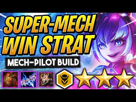 The INSTANT WIN Build w/ SUPER-MECH! | TFT Galaxies | Teamfight Tactics Set 3 | League of Legends