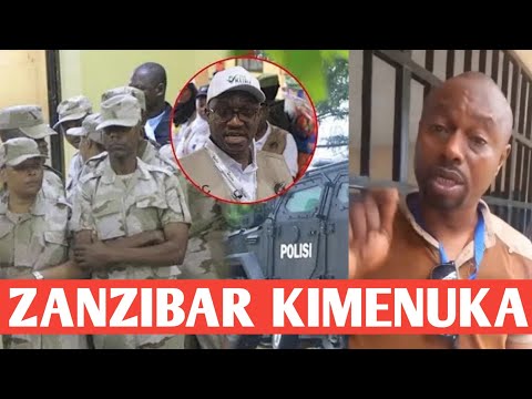 KIMENUKAA!! ZANZIBAR HALI NI MBAYA VITUO VYA KUPIGIA KURA MAMBO YA AJABU YAIBUKA POLISI WATANDA