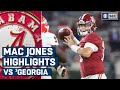 Mac Jones vs. #3 Georgia Bulldogs Highlights: Jones throws for over 400 yards | CBS Sports HQ