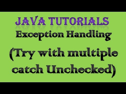 Learn 10 3 Exception Handling in Java Practical Part 2 Try with ...