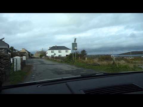 Driving Through Cleggan Village, Ireland