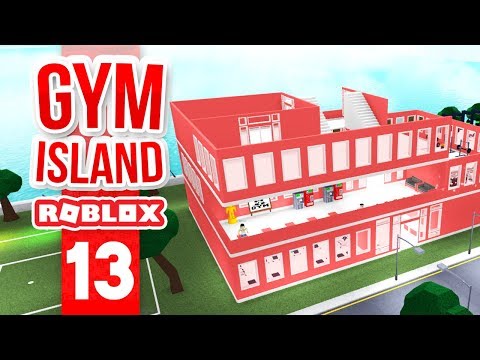 BUILDING THE THIRD FLOOR - Roblox Gym Island #13