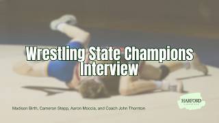 Wrestling State Champs Interviews - Harford County 2026