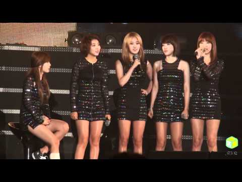 [Fancam] 110612 4minute - Talk @ Seoul Hope Dream Concert