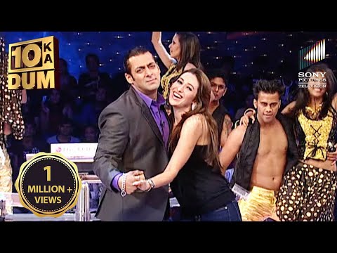Salman ने किया Dance के साथ Karisma का Welcome | DKD | Rock N Roll