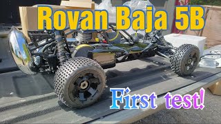 Rovan 5B Baja 1/5 scale Unboxing and first run impressions