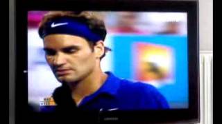 EL GATO PANTHER AYUDANDO A RAFA NADAL